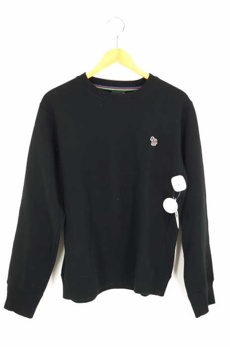 PS Paul Smith （ピーエスポールスミス） CYCLE STRIPE ZEBRA ONE POINT SWEAT SHIRT メンズ トップス