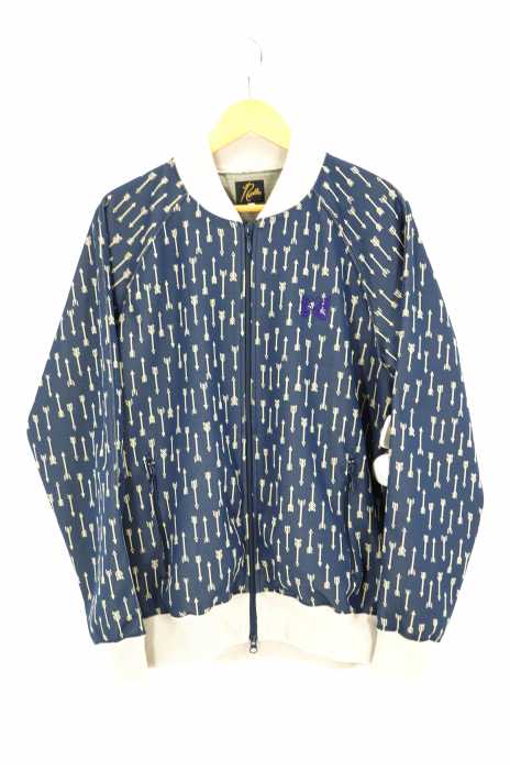 Needles （ニードルス） Rib Collar Track Jacket-Poly Jacquard Arrow メンズ アウター