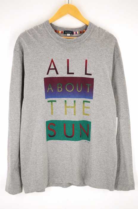 Paul Smith （ポールスミス） フロントロゴ長袖カットソー メンズ トップス
