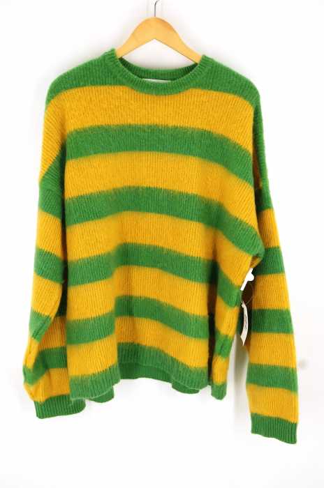 YASHIKI (ヤシキ) Kurt Mohair Knit メンズ トップス