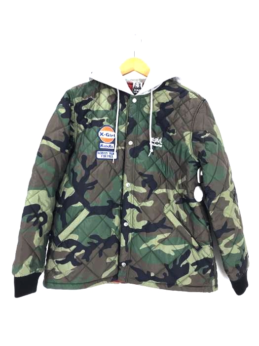 X-girl（エックスガール） Quilted Work Jacket レディース アウター