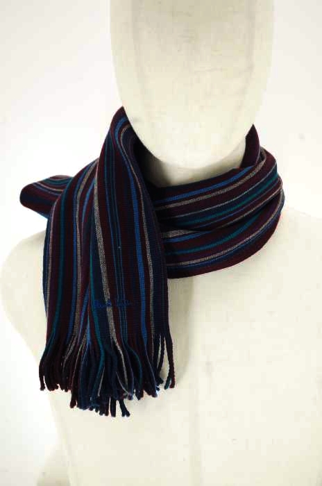 Paul Smith（ポールスミス） ストライプマフラー メンズ ファッション雑貨