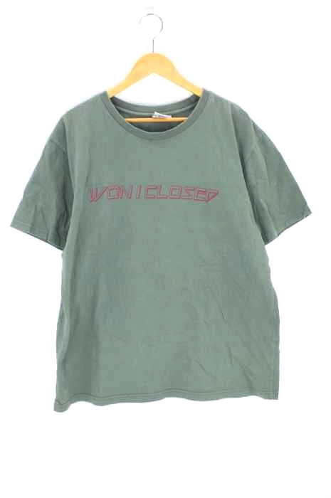 won i closed（ウォン アイ クローズド） バックプリントTシャツ メンズ トップス