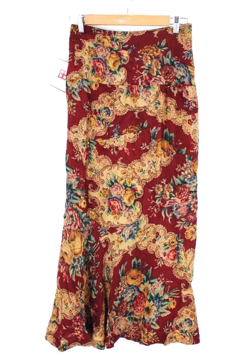 JUNYA WATANABE COMME des GARCONS（ジュンヤワタナベコムデギャルソン） AD1992 ドッキング花柄スカート レディース スカート