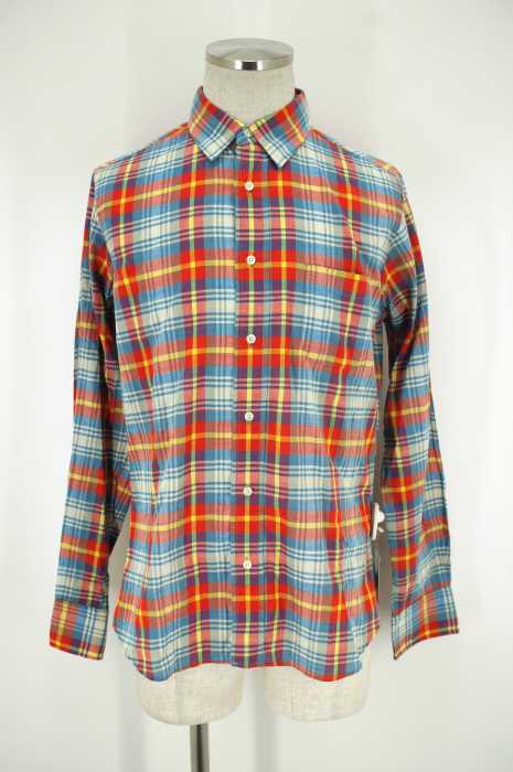 individualized shirts（インディヴィジュアライズドシャツ） チェック柄長袖シャツ メンズ トップス