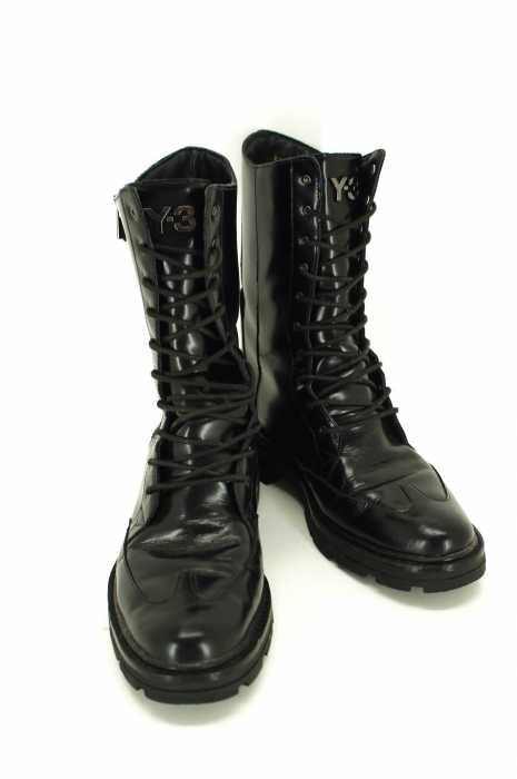 Y-3 (ワイスリー) M18691 レースアップブーツ レディース シューズ