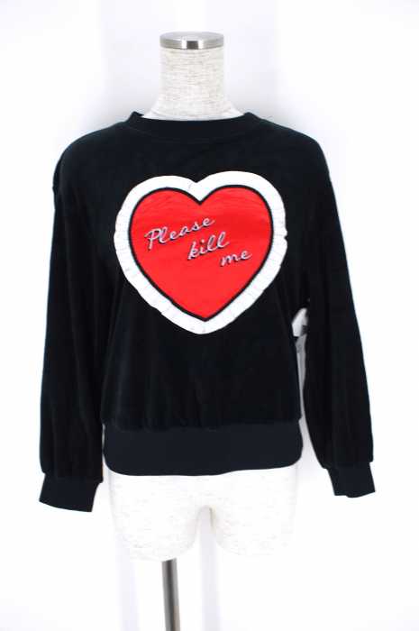 G.V.G.V. （ジーヴィジーヴィ） ベロアスウェット レディース トップス