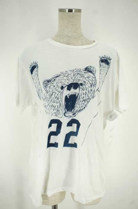 59SIMEON FARRAR(シメオンファラー) ベアー22プリントTシャツ レディース トップス