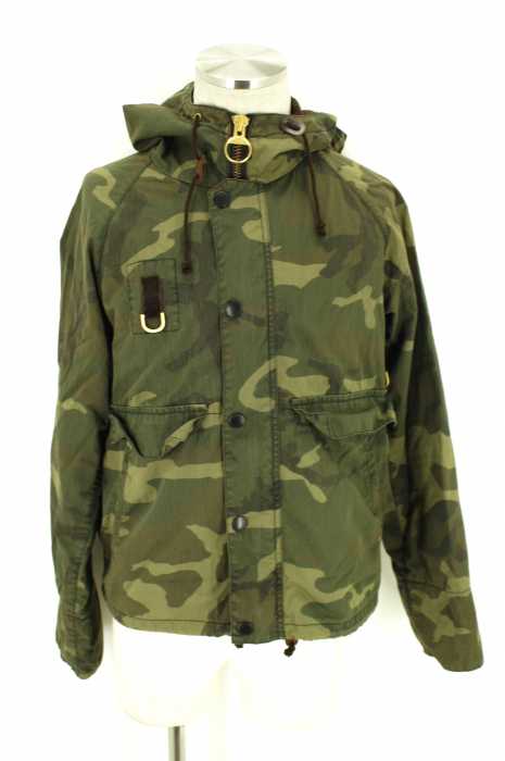 BARBOUR BEACON（バブアー ビーコン） フード付きカモフラブルゾン メンズ アウター