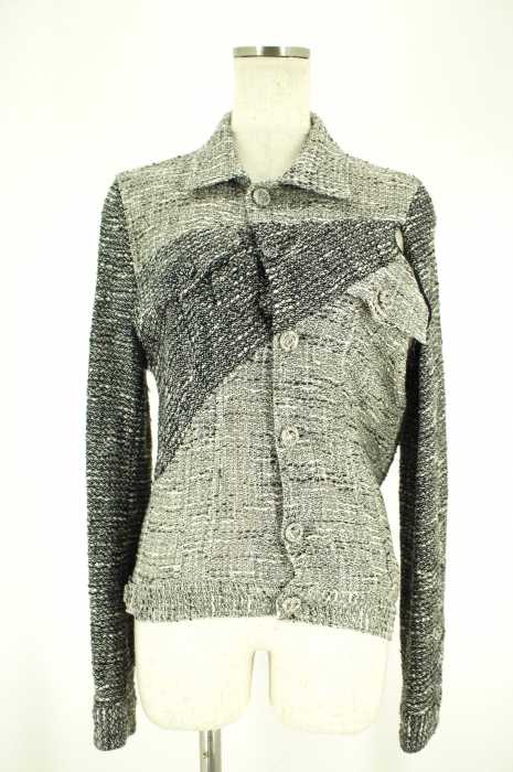 ANREALAGE （アンリアレイジ） 16AW　NOISE SILHOUETTE JEAN JACKET　ジャケット レディース アウター