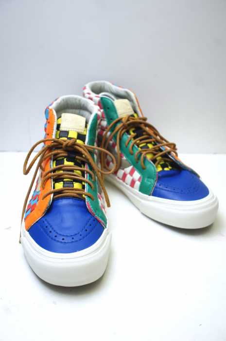 VANS （バンズ） OG SK8-Hi LX Woven lthr スニーカー メンズ シューズ