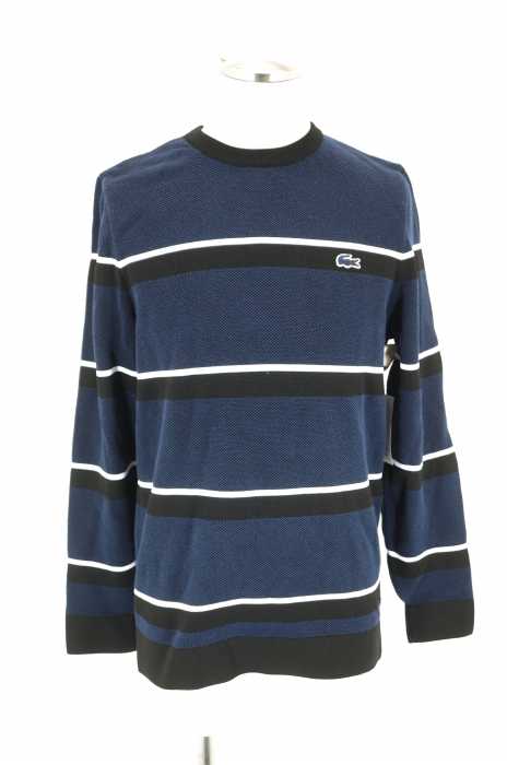 LACOSTE （ラコステ） ボーダークルーネックトップス メンズ トップス