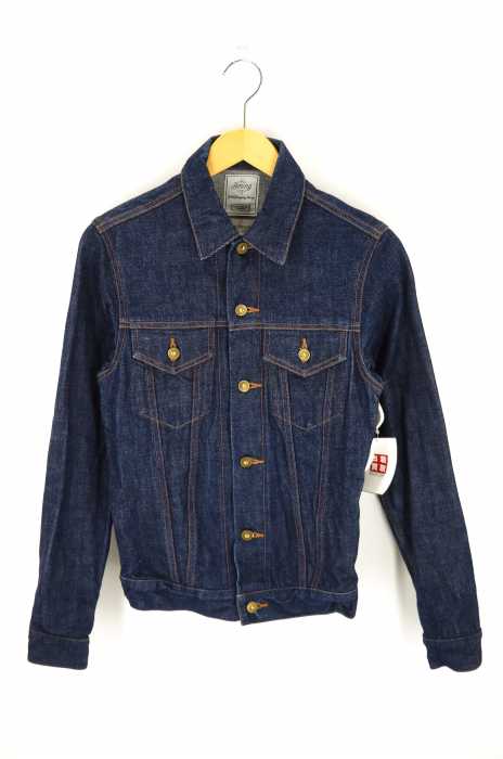 B MING LIFE STORE by BEAMS × Fire Service（ビーミングライフストアバイビームス ファイヤーサービス） SLIM FIT インディゴデニムジャケット Gジャン メンズ アウター