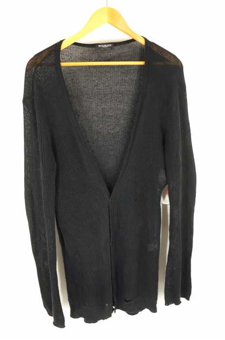 BALMAIN(バルマン) リネンロングカーディガン メンズ トップス