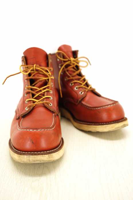 RED WING（レッドウィング） モックトゥ クラシックワークブーツ メンズ シューズ