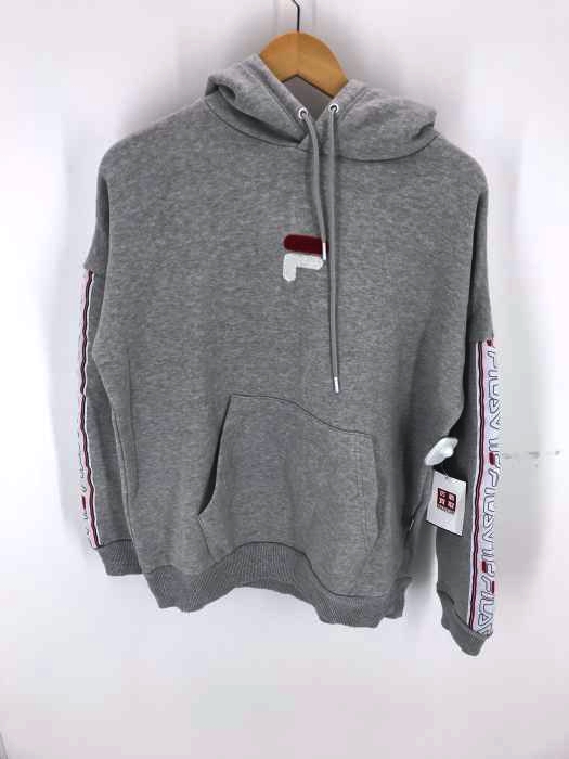 FILA(フィラ) ロゴテープ パイル刺繍スウェット レディース トップス
