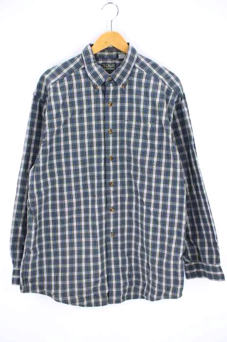 L.L.Bean（エルエルビーン） ボタンダウンチェックシャツ メンズ トップス