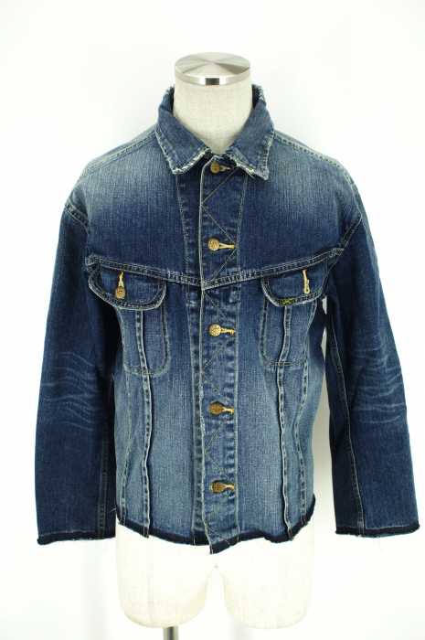 LEE×AMERICAN RAG CIE （リー×アメリカンラグシー） 16SS カットオフデニムジャケット メンズ アウター