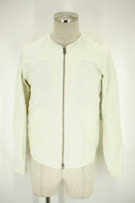 UNITED ARROWS green label relaxing （ユナイテッドアローズグリーンレーベルリラクシング） ノーカラージップアップジャケット メンズ アウター