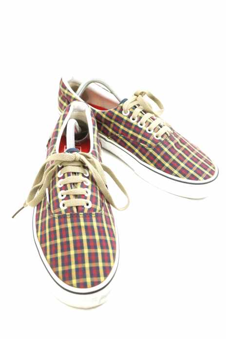 Vans バンズ チェック柄 Era ローカットスニーカー メンズ シューズ ブランド古着買取販売バズストア