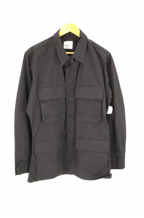 USED古着 (ユーズドフルギ) US ARMY アメリカ製 BDU JACKET BLACK メンズ アウター