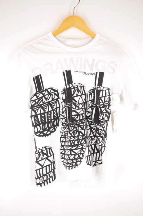 COMME des GARCONS PARFUMS（コムデギャルソンパルファム） ロゴカットソー　Tシャツ メンズ トップス