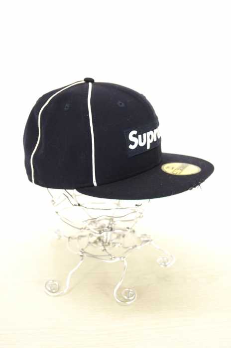 Supreme×NEW ERA（シュプリーム ニューエラ） Box Logo Piping New Era メンズ 帽子