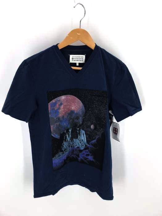 Maison Margiela(メゾンマルジェラ) フロントプリントTシャツ メンズ トップス