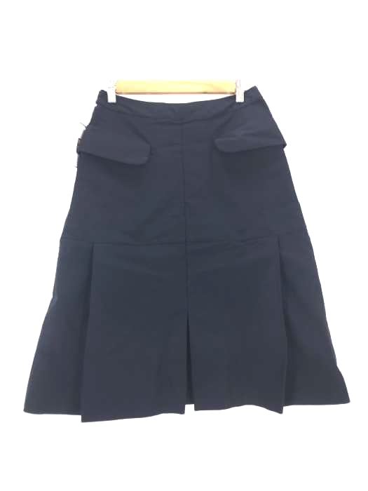 JIL SANDER NAVY（ジルサンダーネイビー） サイドポケット ポリエステルスカート レディース スカート