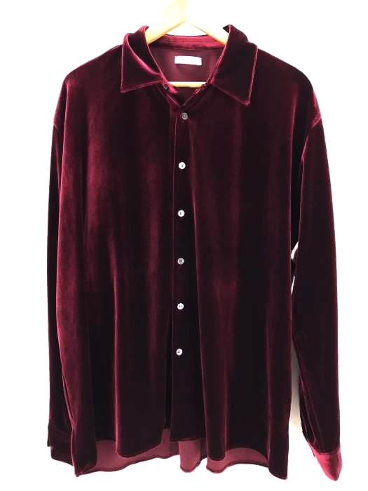 BLANK（ブランク） REGULAR VELOUR SHIRT メンズ トップス