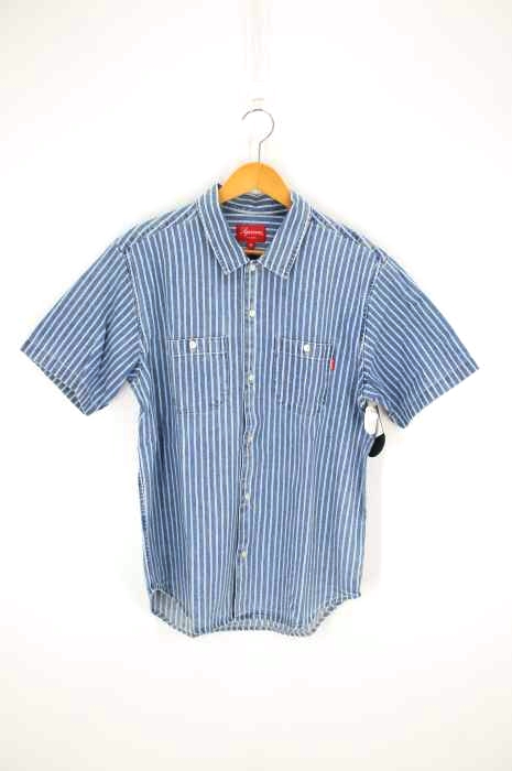 Supreme（シュプリーム） Stripe Denim S/S Shirt メンズ トップス