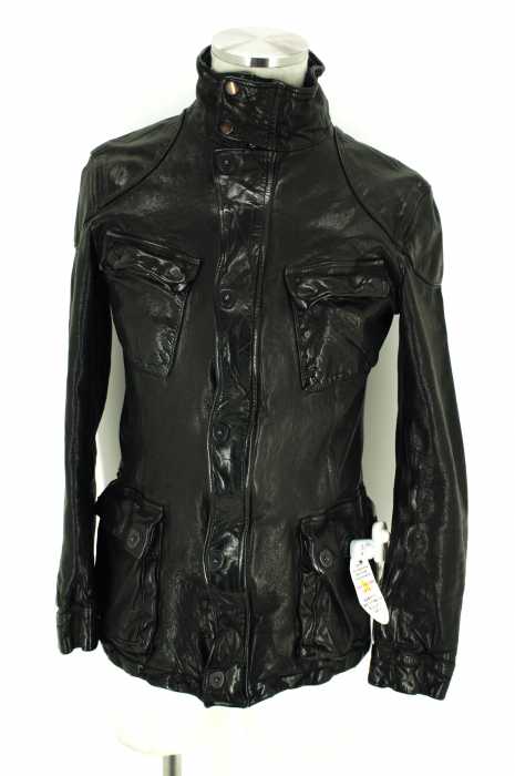BACK LASH （バックラッシュ） カウレザー　M-65ジャケット メンズ アウター