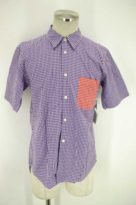 COMME des GARCONS HOMME DEUX　 （コムデギャルソンオムドゥ） AD2012　ギンガムチェックボタンシャツ メンズ トップス
