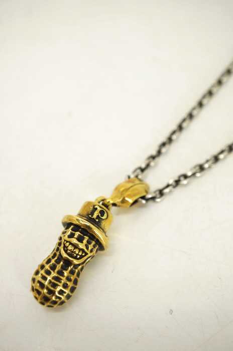 PEANUTS & CO. (ピーナッツアンドコー) Large Peanuts Top (Brass) + Necklace ラージ メンズ アクセサリー