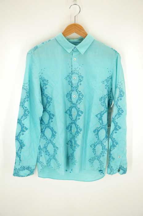 LANVIN en Bleu（ランバンオンブルー） デザインアーガイルシャツ メンズ トップス