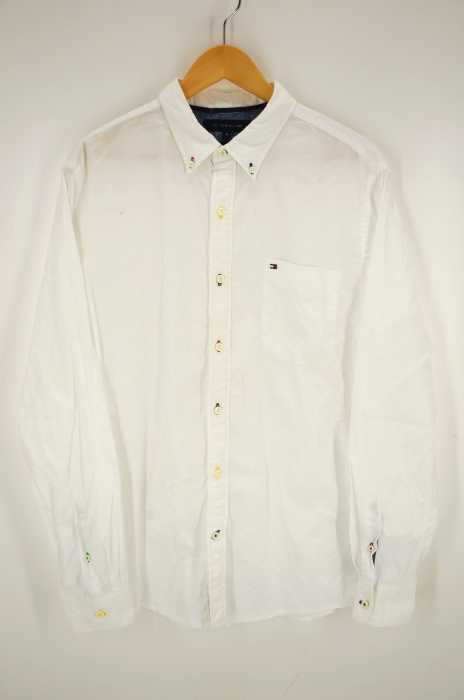 TOMMY HILFIGER (トミーヒルフィガー) Vintage Fit ボタンダウンシャツ メンズ トップス
