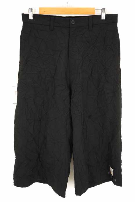 FACETASM （ファセッタズム） CHOLOMBIANO WRINKLEP PANTS シワ加工ワイドパンツ メンズ パンツ