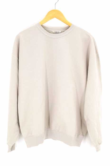 AURALEE （オーラリー） SUPER SOFT SWEAT BIG P/O メンズ トップス