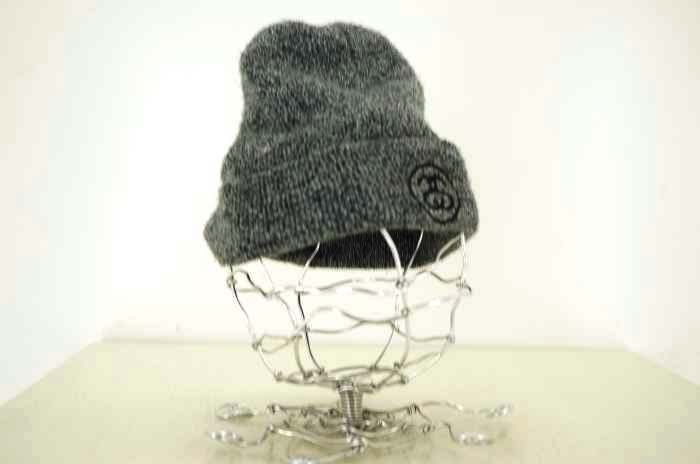 Stussy（ステューシー） USA製 ロゴ刺繍ニット帽 メンズ 帽子