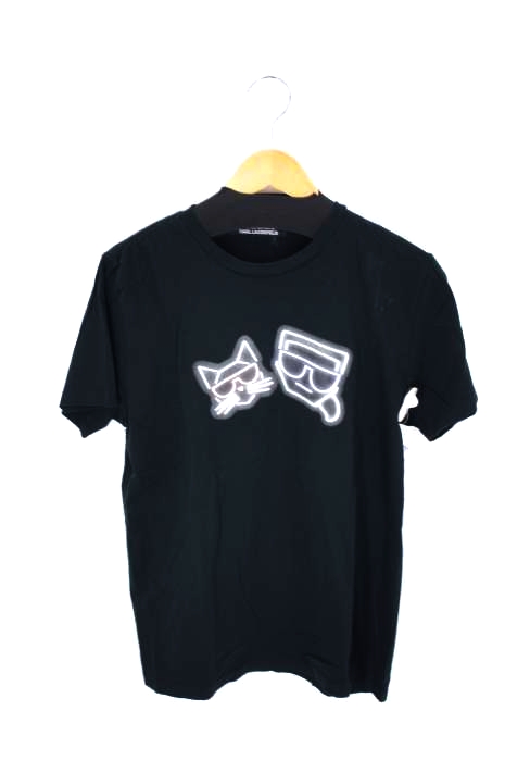 KARLLAGERFELD（カールラガーフェルド） ペイントコットンTシャツ メンズ トップス