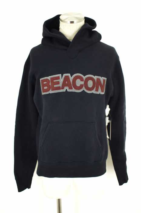 kolor BEACON　 （） 14AW BEACONロゴ刺繍入り裏起毛プルオーバーパーカー メンズ トップス