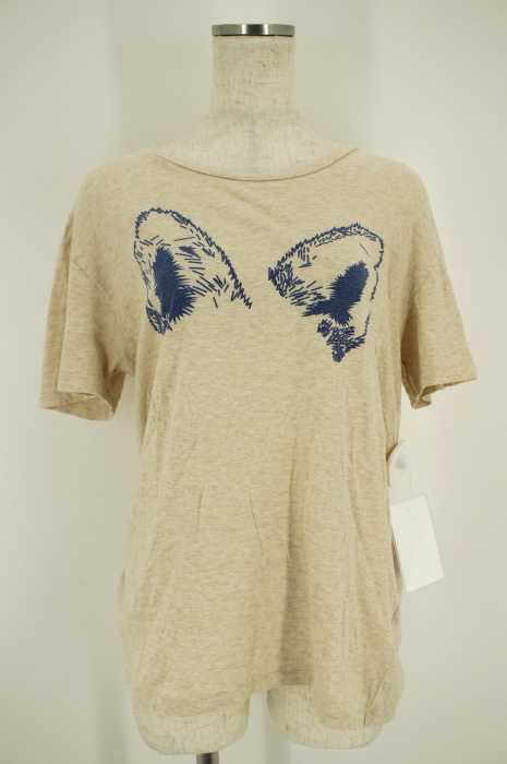 Kitsune' Tee(キツネティー) プリントTシャツ レディース トップス