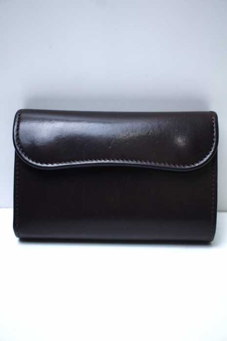 WILDSWANS () レザー三つ折り財布 メンズ ファッション雑貨