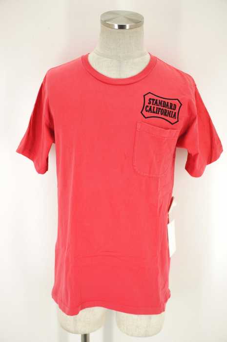 STANDARD CALIFORNIA （スタンダードカリフォルニア） ロゴプリントTシャツ メンズ トップス