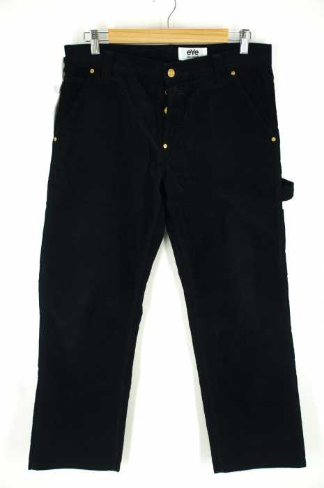Carhatt×eYe JUNYA WATANABE COMME des GARCONS MAN （カーハート×アイジュンヤワタナベコムデギャルソンマン） AD2012　レザー切替コーデュロイパンツ メンズ パンツ
