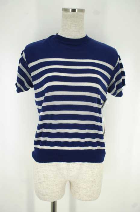 Khaju (カージュ) ボーダーニットトップス レディース トップス