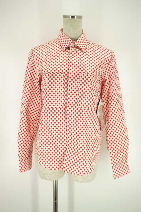 TOGA PULLA (トーガ プルラ) Stretch satin shirts サテン シャツ レディース トップス