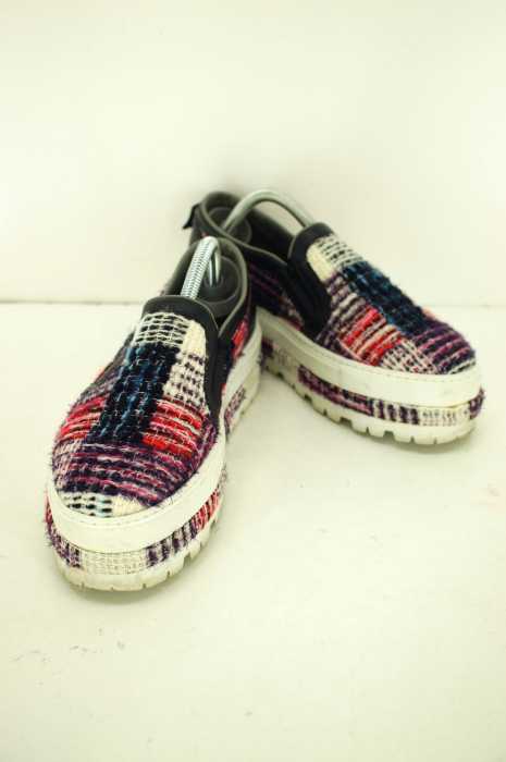 MSGM (エムエスジーエム) レースツイードコート ブラック×ホワイト MSGM (エムエスジーエム) レースツイードコート ブラック×ホワイト
