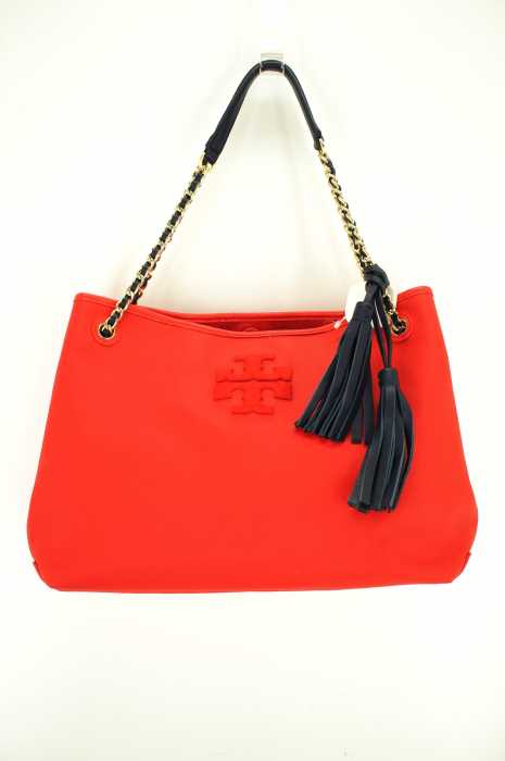 TORY BURCH (トリーバーチ) PVC フリンジチェーンバッグ レディース バッグ