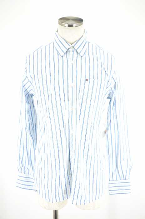 TOMMY HILFIGER （トミーヒルフィガー） ストライプシャツ メンズ トップス